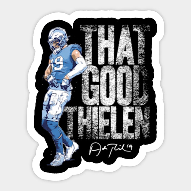 Adam Thielen Carolina Thielen Sticker by caravalo